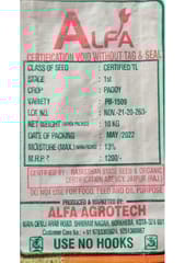 Paddy Seed- PB-1509(C/S)
